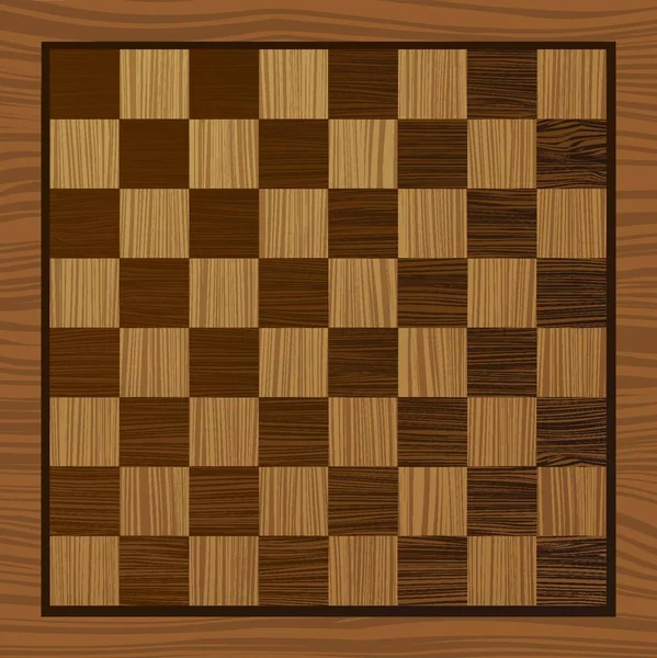 Hranaté Dřevěné Šachovnice Obilným Efektem Ideální Pozadí — Stockový vektor