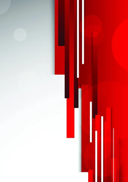 Abstrakter Roter Hintergrund Leuchtende Illustration — Stockvektor