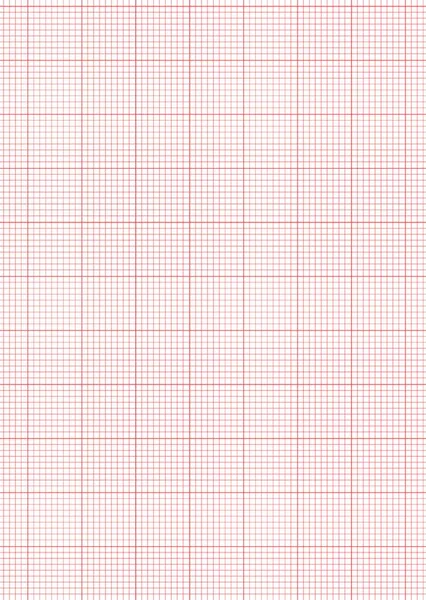 抽象的な数学背景の赤い方眼紙理想的な壁紙 — ストックベクタ