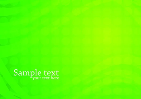 Vector Verde Fondo Abstracto — Vector de stock