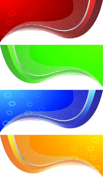 Vector Abstract Background Bright Color — Stock Vector