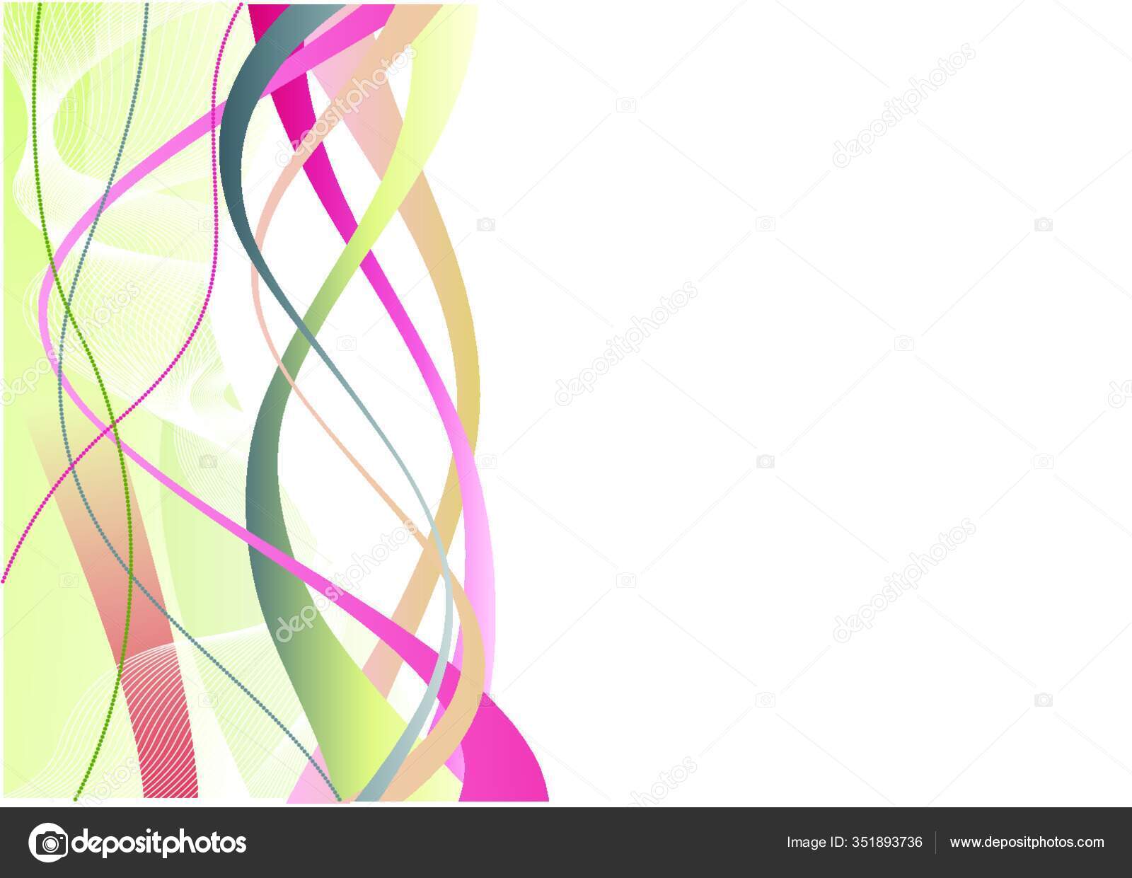 Illustration Vectorielle Fond Abstrait  Faite Lignes 