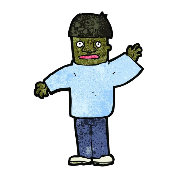 Desenho Animado Personagem Vetor Ilustração —  Vetores de Stock