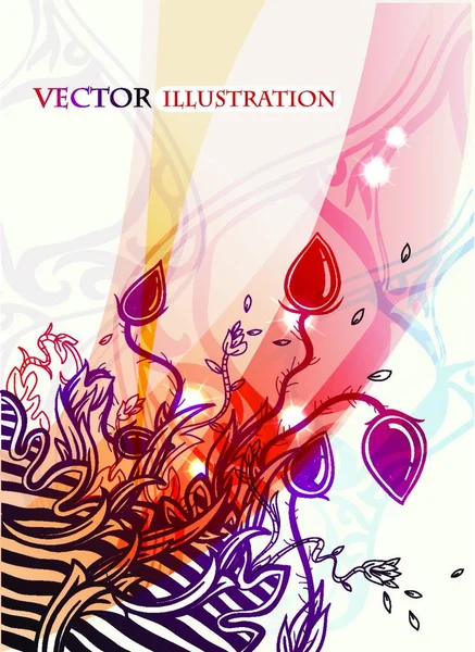 Абстрактная Векторная Иллюстрация Eps10 — стоковый вектор