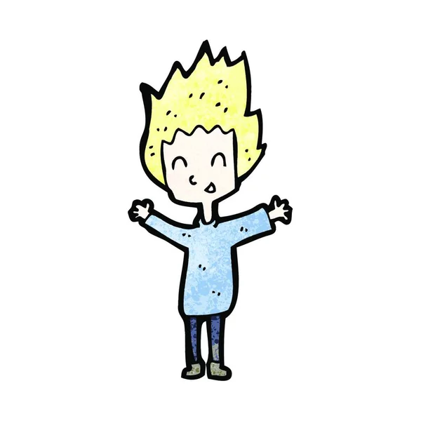 Desenhos Animados Ilustração Personagem Vetor —  Vetores de Stock