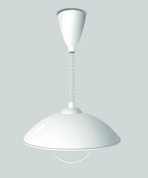 Ljuskrona Ljus Lampa Dekoration — Stock vektor