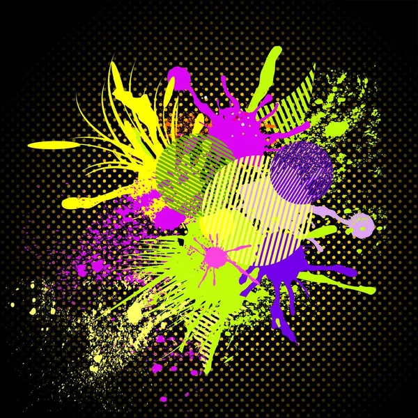 Fond Coloré Abstrait Vecteur — Image vectorielle