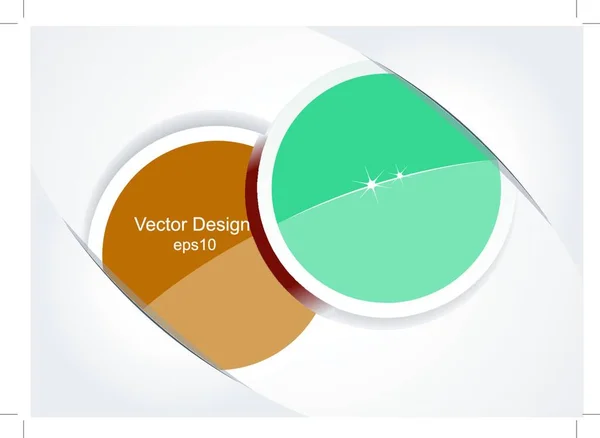 Fondo Colorido Para Tema Financiero Negocios — Vector de stock