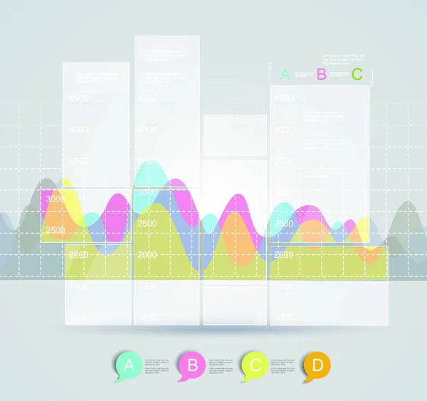 Elementos Infográficos Design Indústria —  Vetores de Stock