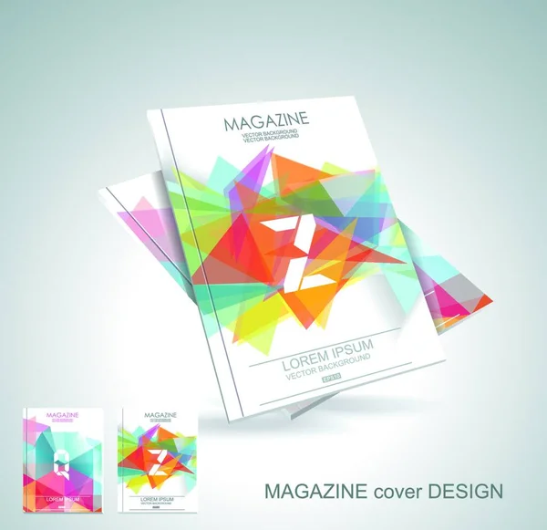 Revêtement Magazine Avec Motif Formes Géométriques Texture Avec Flux Effet — Image vectorielle
