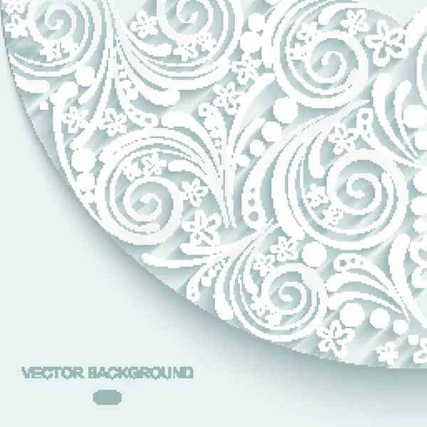 Ilustración Vector Patrón Floral — Vector de stock