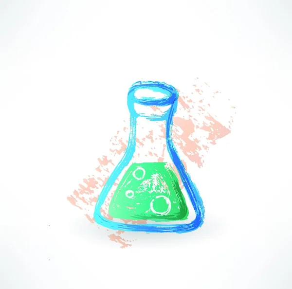 Vial Del Icono Del Agua — Vector de stock