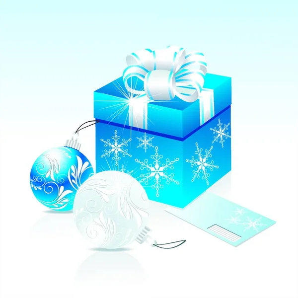 Kerst Giften Vector Afbeelding — Stockvector