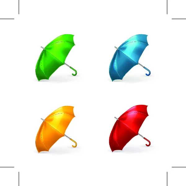 Parapluie Jeu Illustrations Vectorielles — Image vectorielle