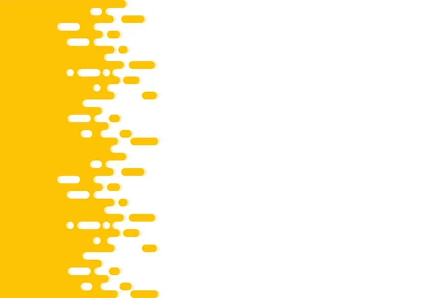 Abstraktní Žluté Zaoblené Čáry Půltónový Přechod Grafické Znázornění Pro Vaše — Stockový vektor