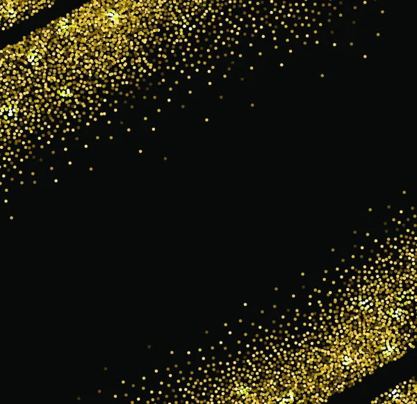 設計のためのベクトル抽象黄金輝く背景 — ストックベクタ