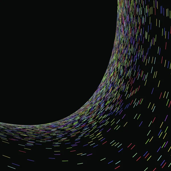 木目の質感ベクトル抽象的なイラスト 抽象的な背景 グラデーション効果の光錯覚 愚かな効果だ リズミカルなノイズ粒子 木目調 — ストックベクタ