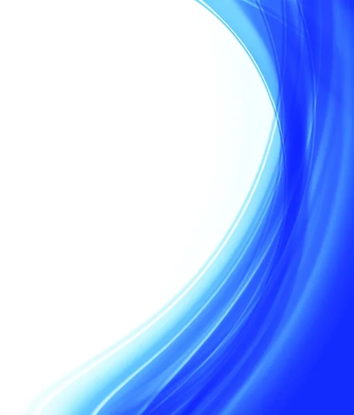 Abstrakter Blauer Hintergrund Leuchtende Illustration — Stockvektor