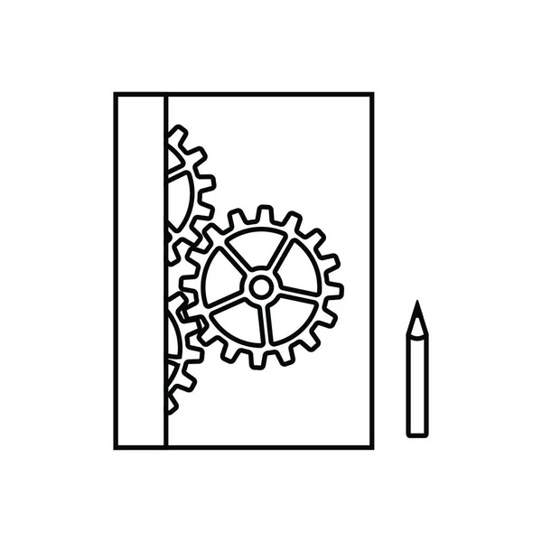 Ícone Desenvolvimento Produto Design Linha Fina Ilustração Vetorial —  Vetores de Stock