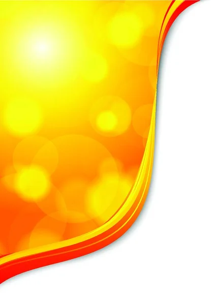 Astratto Sfondo Luminoso Colore Arancione — Vettoriale Stock