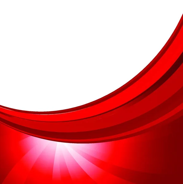 Abstrakter Hintergrund Roter Farbe — Stockvektor