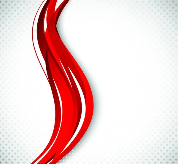 Fond Abstrait Avec Lignes Rouges — Image vectorielle