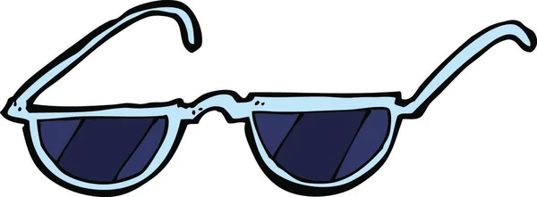 Cartoon Sonnenbrille Illustration Auf Weißem Hintergrund — Stockvektor