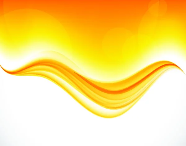 Absztrakt Vektor Háttér Narancssárga Színű Szórólap Brossúra Tervezés — Stock Vector
