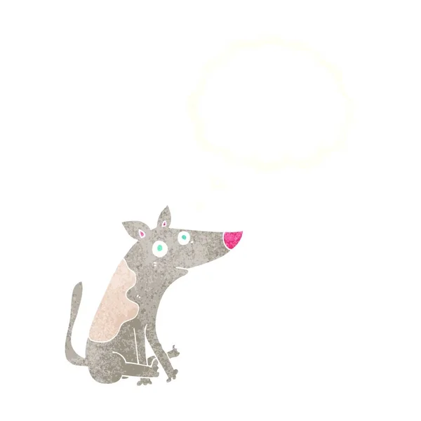 Мультяшная Собака Мыльным Пузырем — стоковый вектор
