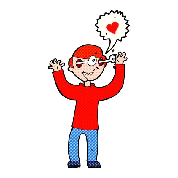 Cartoon Mens Liefde — Stockvector