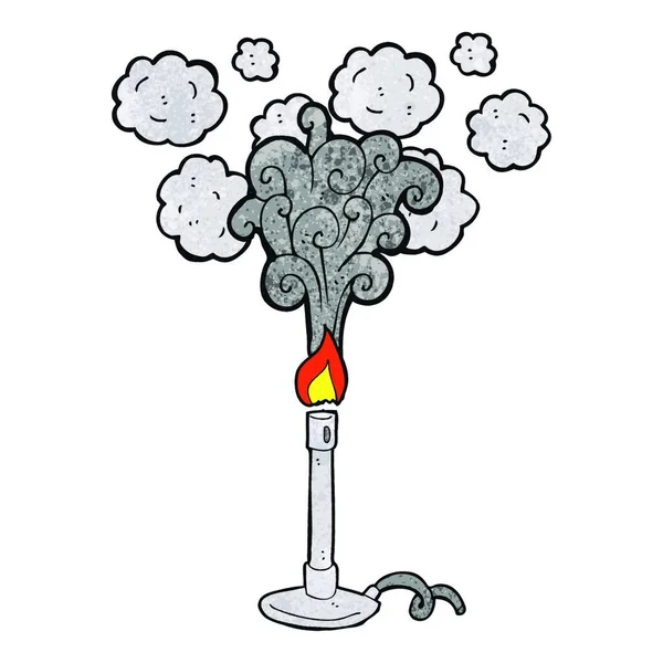 卡通科学本森燃烧器 — 图库矢量图片
