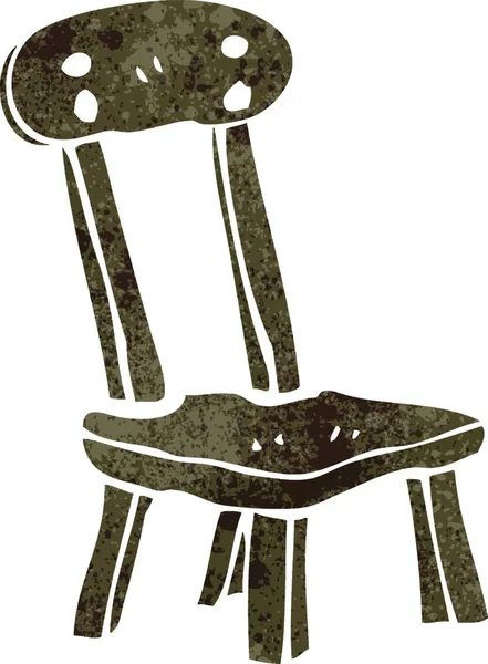 Caricature Rétro Avec Texture Isolé Sur Blanc — Image vectorielle