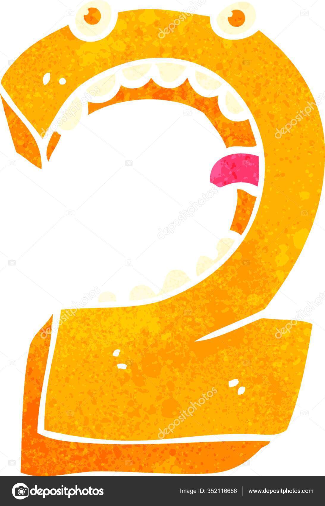 Número Dibujos Animados Retro Ilustración Sobre Fondo Blanco vector, gráfico vectorial © PantherMediaSeller imagen #352116656 Número Dibujos Animados Retro Ilustración Sobre Fondo Blanco vector, gráfico vectorial © PantherMediaSeller imagen #352116656