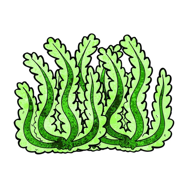 在白色背景上隔绝的卡通海藻 — 图库矢量图片