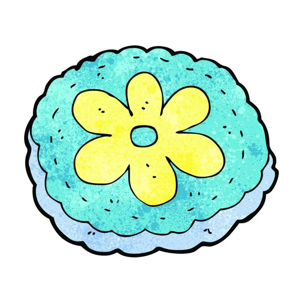 Galletas Base Dibujos Animados Ilustraciones Sobre Fondo Blanco — Archivo Imágenes Vectoriales