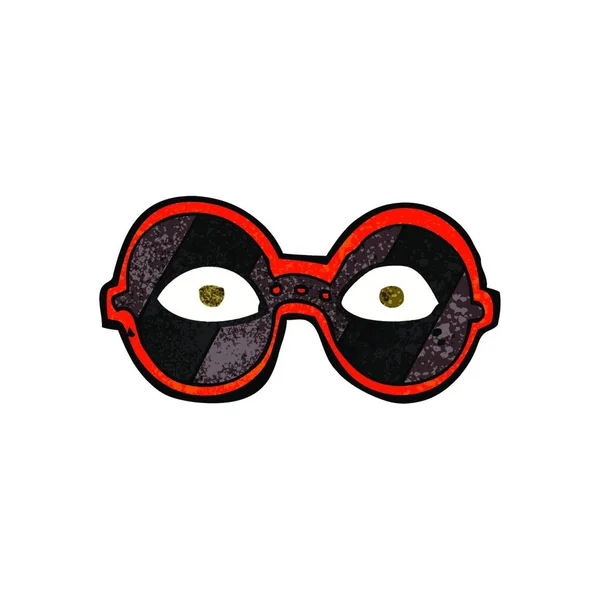 Ojos Dibujos Animados Gafas Oscuras — Vector de stock