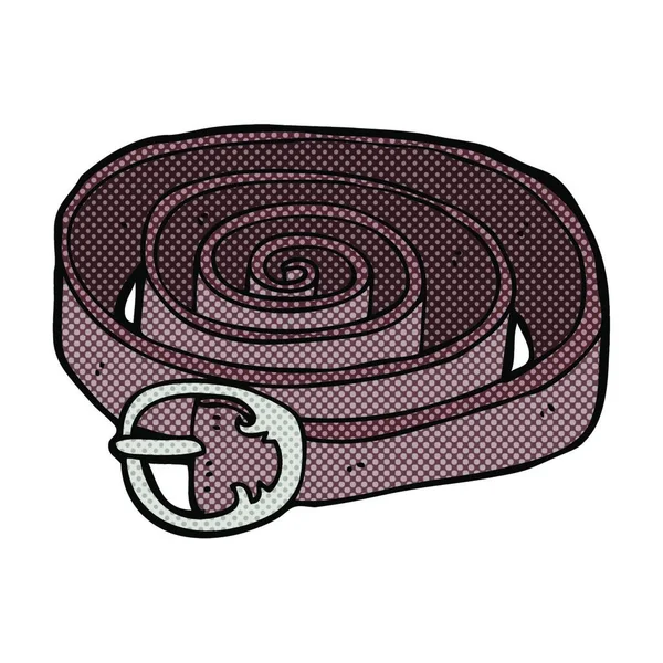 Cinturón Dibujos Animados Estilo Cómic Retro — Archivo Imágenes Vectoriales
