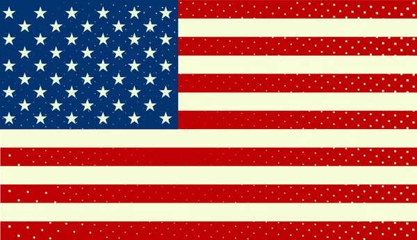 Estados Unidos Bandeira Fundo Dia Independência Estados Unidos Bandeira Eua —  Vetores de Stock