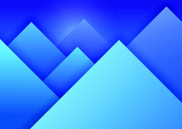 Anyagtervezési Háttér Mountain Landscape Anyagtervezési Háttér Mountain Landscape Kék Vektor — Stock Vector