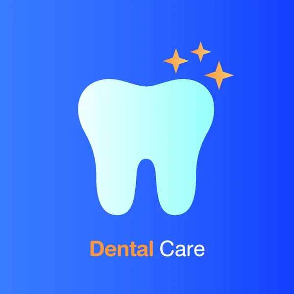 Conceito Cuidados Dentários Boa Higiene Dente Prevenção Check Tratamento Dentário — Vetor de Stock