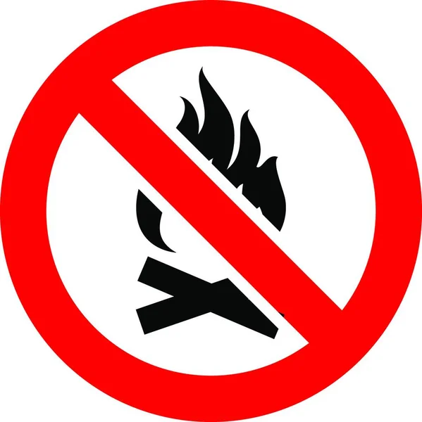 Заборонити Червоний Знак Знак Заборони Чорний Заборонений Символ Червоній Круглої — стоковий вектор