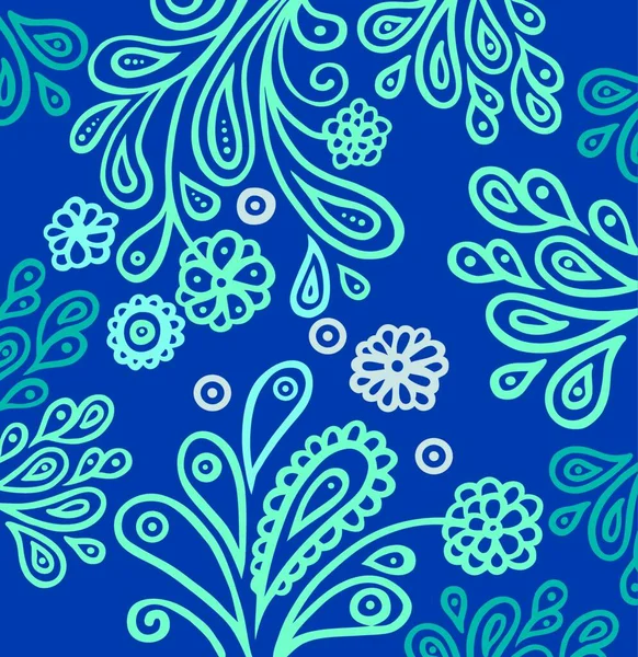 Fondo Floral Ilustración Vectorial — Vector de stock