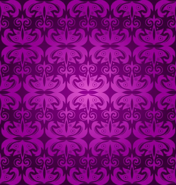 Абстрактний Безшовний Фіолетовий Візерунок — стоковий вектор