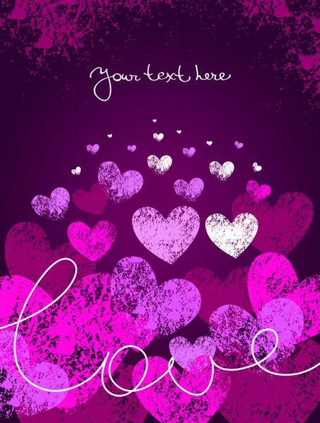 Card Valentine Day — Stock Vector