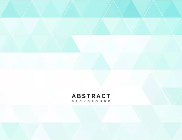 Abstract Background Blue Color Triángulos Para Folleto Diseño Sitio Web — Vector de stock