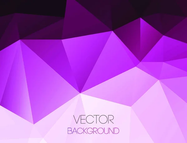 Vector Abstracto Fondo Geométrico Polivinílico Bajo Colorido Diseño Folleto Plantilla — Vector de stock