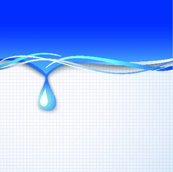 Water Theme Vector Art Water Theme Vector Art Illustration — Stock Vector