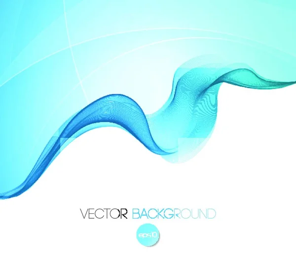 Vektor Abstrakt Welle Vorlage Hintergrund Broschüre Design — Stockvektor