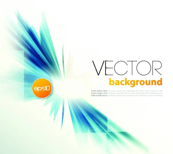 Modèle Vectoriel Abstrait Fond Brochure Conception Ligne Bleue — Image vectorielle