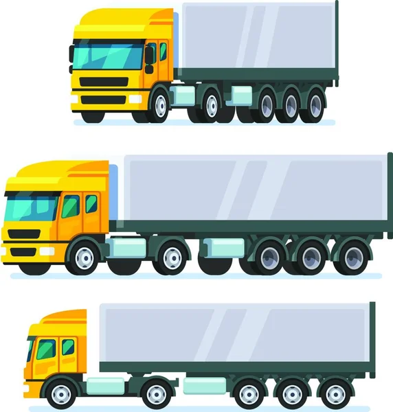Výroba Tovární Dodávky Kamionové Dopravy Výroba Továrna Dodávka Kamion Doprava — Stockový vektor